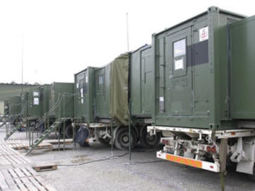 container per militari esercito