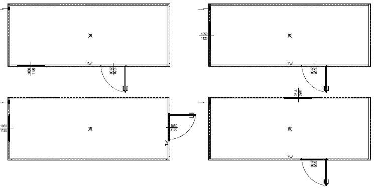 Monoblocchi Prefabbricati Cantiere modello A